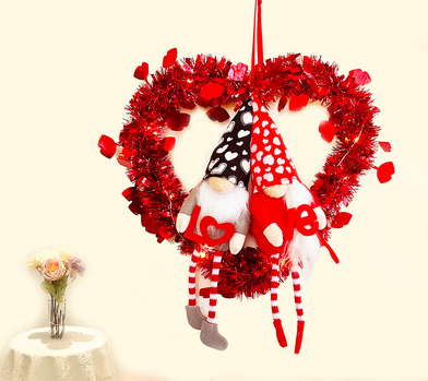 Guirnalda Decorativa Día de Amor con Muñecas Faceless - Ambiente Romántico - Image 8