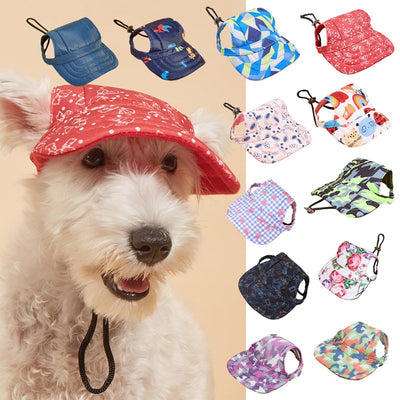 Gorra Deportiva para Mascotas con Protección Solar
