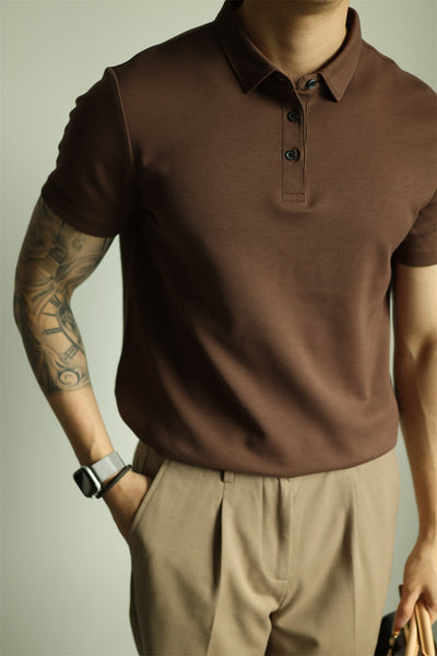 Polo Ejecutivo Primavera Verano Hombre Manga Corta - Image 7