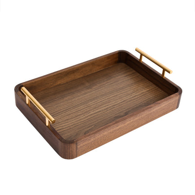 Bandeja Rectangular de Nogal para Café y Comedor - Image 7