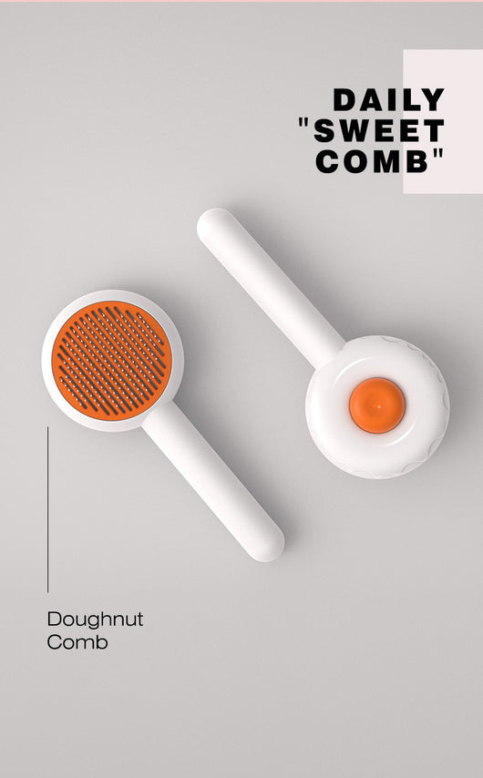 Peine Masajeador de Aguja Donut para Eliminar Pelo de Mascotas - Image 9