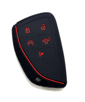 Funda Protectora de Silicona para Llave Chevrolet Tahoe Ivia GW con Patrón de Neumático - Image 9