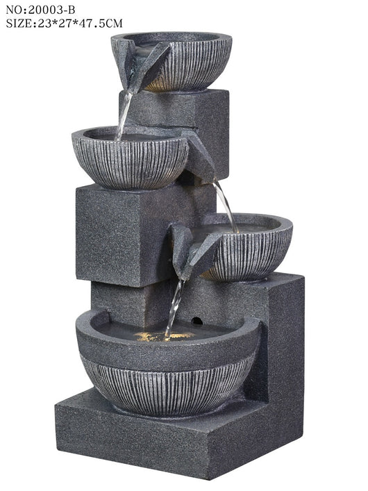 Fuente de Agua Decorativa con Humidificador para Sala de Estar - Image 20