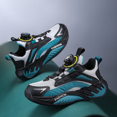 Zapatillas de Otoño Antideslizantes con Suela Flexible y Cierres Giratorios para Niños y Adolescentes - Image 3