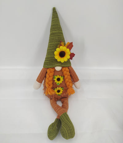 Muñeca Decorativa Girasol Festival de Cosecha - Adorno sin Rostro con Piernas Largas - Image 8