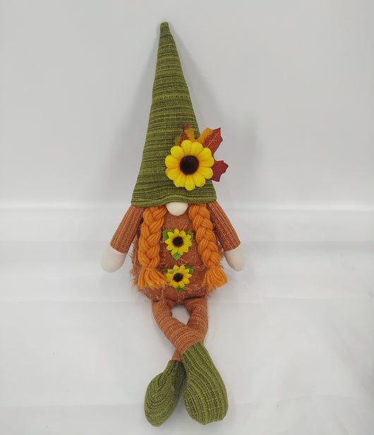 Muñeca Decorativa Girasol Festival de Cosecha - Adorno sin Rostro con Piernas Largas - Image 8