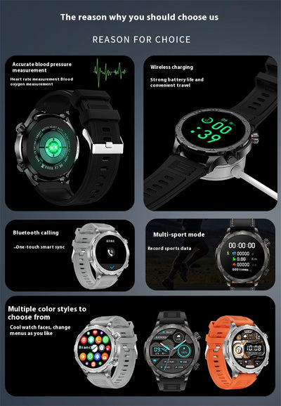 Reloj Inteligente DK67 con Llamadas Bluetooth para Deportes y Negocios - Image 19