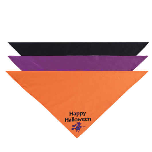 Pañuelo Triangular para Perros Grandes - Diseño Fantasma Festival - Image 3