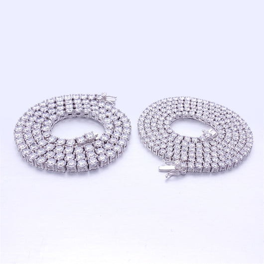 Pulsera de Tenis Elegante para Hombre de una Fila - Image 5
