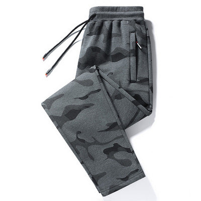 Pantalones Casuales de Algodón para Hombre Talla Grande Otoño Invierno con Puño Ajustado - Image 21