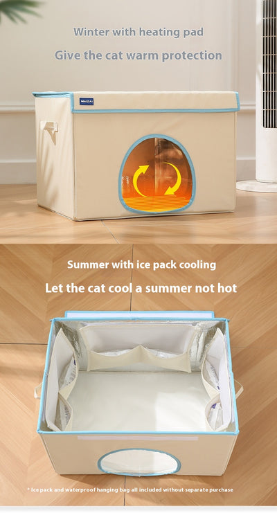 Cama Térmica para Gatos con Calor Integrado - Cojín Lavable - Image 13