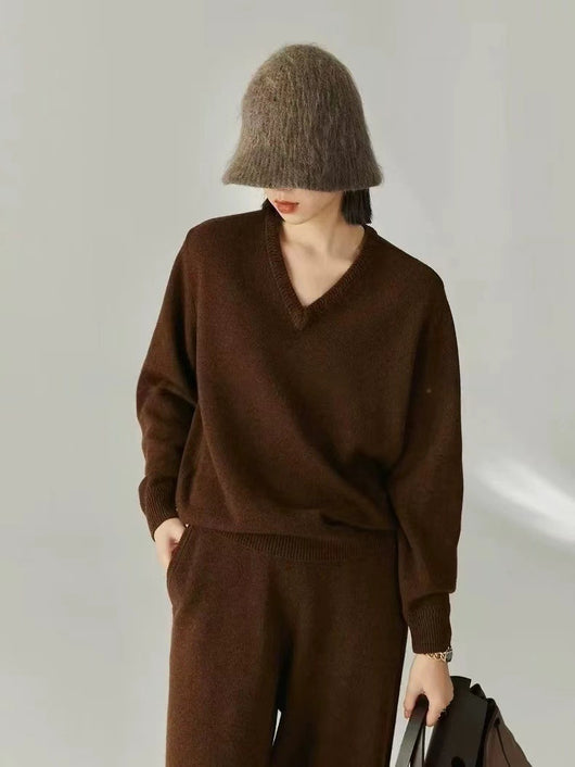 Suéter Tejido Escote en V para Mujer - Image 28