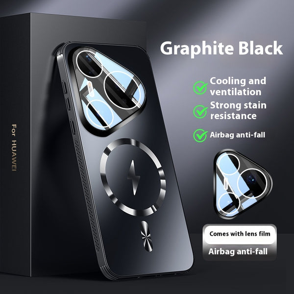 Funda Protectora Magnética con Lentes de Color Sólido para Celular - Image 4