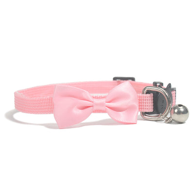 Collar Ajustable para Mascotas con Moño, Campana y Hebilla de Seguridad - Image 7