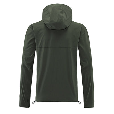 Chaqueta Impermeable para Montaña y Deportes al Aire Libre Hombre Secado Rápido - Image 3