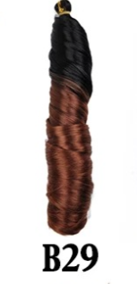 Extensiones de Cabello Crochet Ondas Sueltas Africanas con Asa - Rizo Grande - Image 7