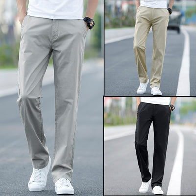 Pantalones rectos holgados multiusos para hombre - Image 18