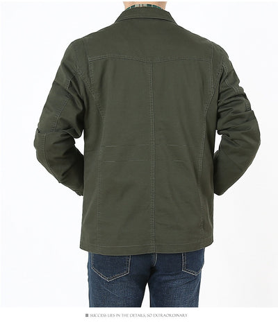 Chaqueta de Algodón Premium para Hombre - Estilo Casual Versátil - Image 10