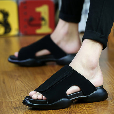 Sandalias Playeras Antideslizantes Estilo Romano para Hombre - Image 3