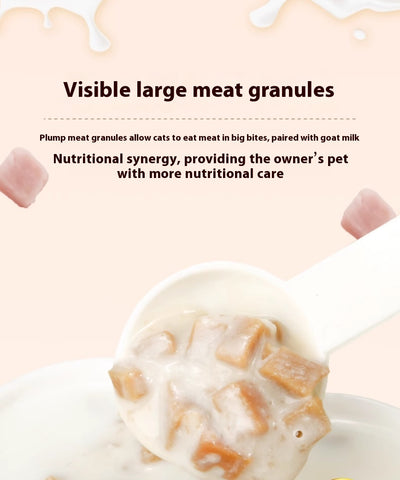Alimento Húmedo para Gatos - Dumplings de Carne al Vapor con Leche de Cabra - Image 13