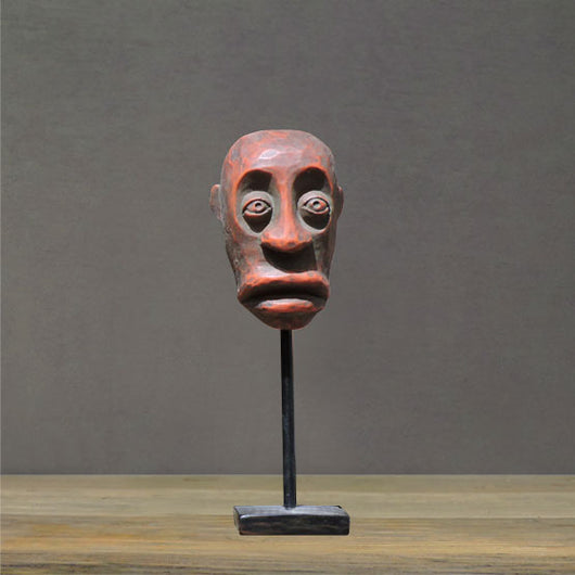 Máscara Decorativa Nórdica en Resina - Joya Artesanal para el Hogar - Image 26