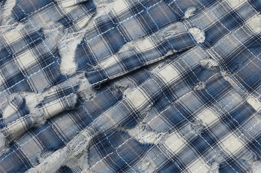 Camisa de Cuadros Manga Larga para Hombre - Estilo Versátil - Image 8