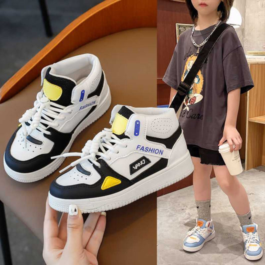Zapatillas Deportivas Altas para Niñas - Estilo Moderno y Comodidad - Image 12