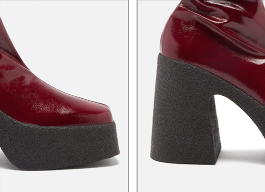 Botas Retro de Tacón Alto para Primavera y Otoño - Image 17