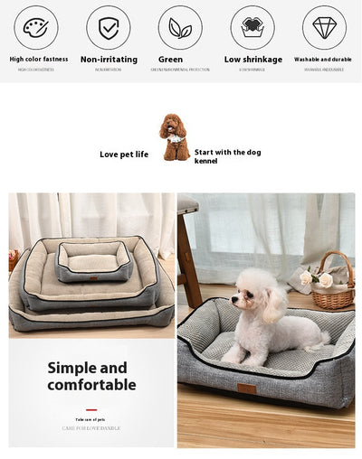 Casa Transportable para Mascotas Four Seasons con Forro Lavable - Image 8