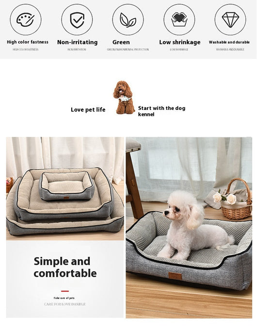 Casa Transportable para Mascotas Four Seasons con Forro Lavable - Image 8