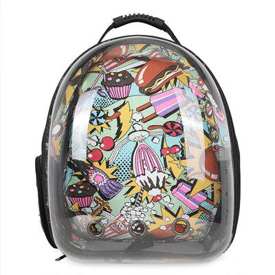 Mochila de Viaje para Mascotas con Bolsa Espacial y Compartimento Frontal - Image 7