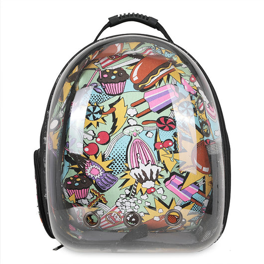 Mochila de Viaje para Mascotas con Bolsa Espacial y Compartimento Frontal - Image 7