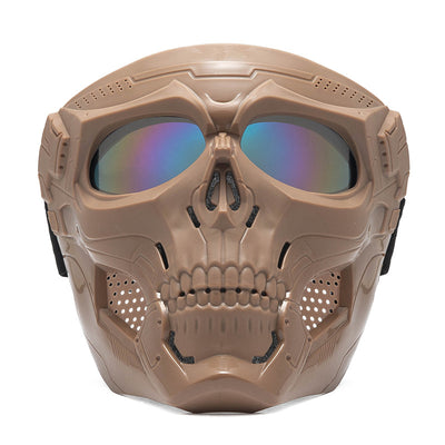 Gafas de Motociclismo Antiaire con Diseño Calavera Unisex - Image 7