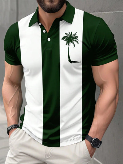 Playera Tipo Polo Cuello Solapa Estilo Urbano Primavera-Verano - Image 15