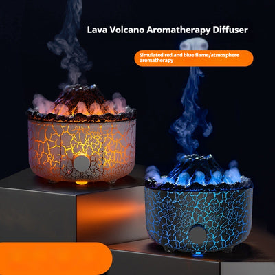 Difusor Humidificador Volcán Lava con Anillos de Humo - Image 3