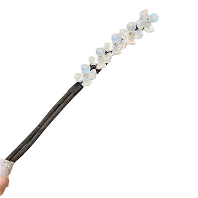 Coletero Fluido de Moño Flor Pétalo - Accesorio para Cabello Elástico y Suave - Image 25