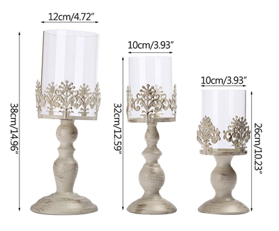Portavelas Decorativo Cubo Metálico - Soporte de Velas Elegante - Image 10