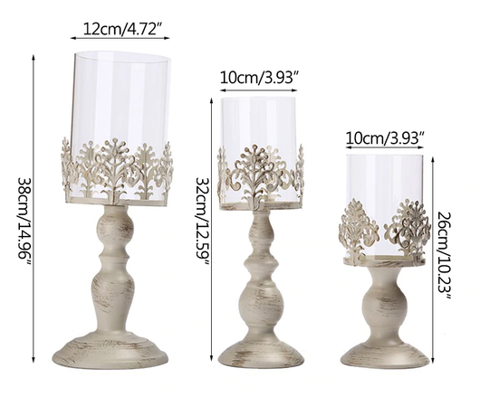 Portavelas Decorativo Cubo Metálico - Soporte de Velas Elegante - Image 10