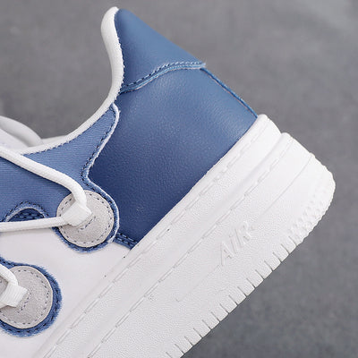 Zapatillas Blancas con Costuras de Goma Elevadas Doble Capa - Image 10