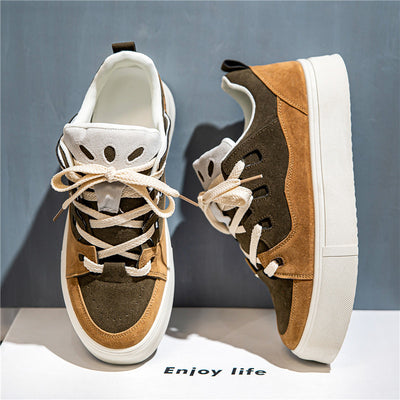 Zapatos de Skate para Hombre con Suela Gruesa Baja - Image 4