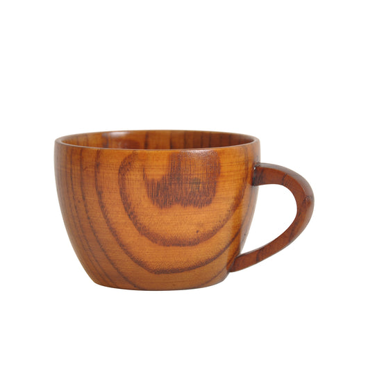 Taza de Café de Madera de Azufaifa con Base Plana - Image 6