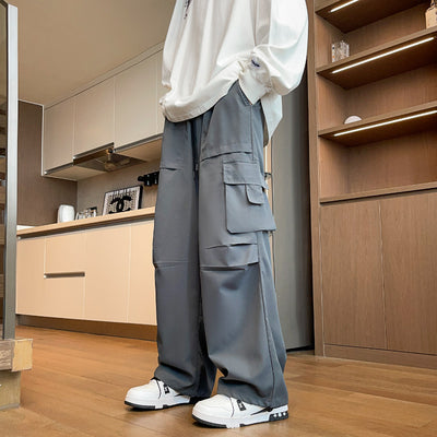 Pantalones Rectos Holgados Estilo Hong Kong - Casual e Informal - Image 9
