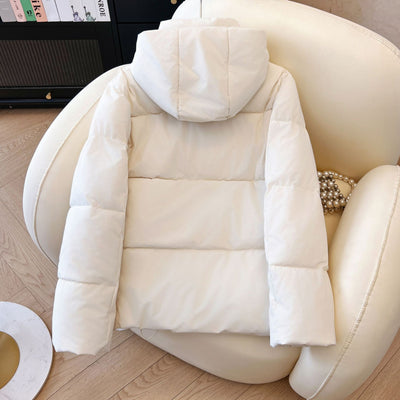 Chaqueta Acolchada de Plumón con Capucha Impermeable - Image 10
