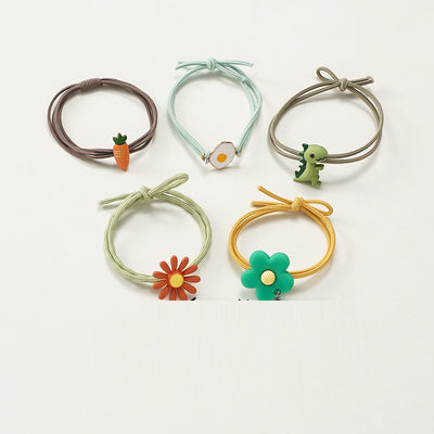 Bandas Elásticas para Cabello Infantil Estilo Coreano - Accesorios Cute Suave - Image 19