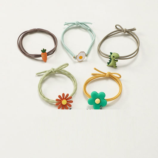 Bandas Elásticas para Cabello Infantil Estilo Coreano - Accesorios Cute Suave - Image 19
