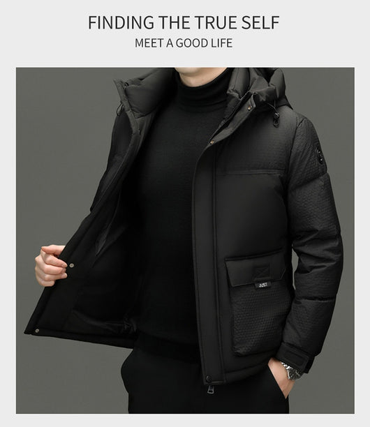 Chaqueta Acolchada de Plumón para Invierno - Image 17