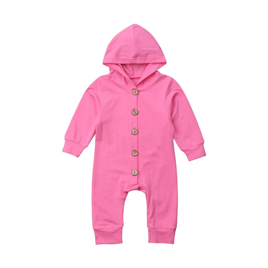 Jumpsuit Hoodie de Color Sólido - Image 7