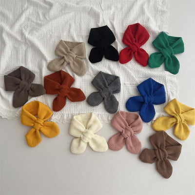 Pañuelo Tejido Coreano Multicolor Estilo Cruzado
