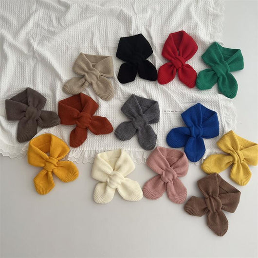 Pañuelo Tejido Coreano Multicolor Estilo Cruzado