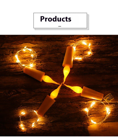 Luz LED Decorativa para Botellas - Tapón con Efecto Destello - Image 10